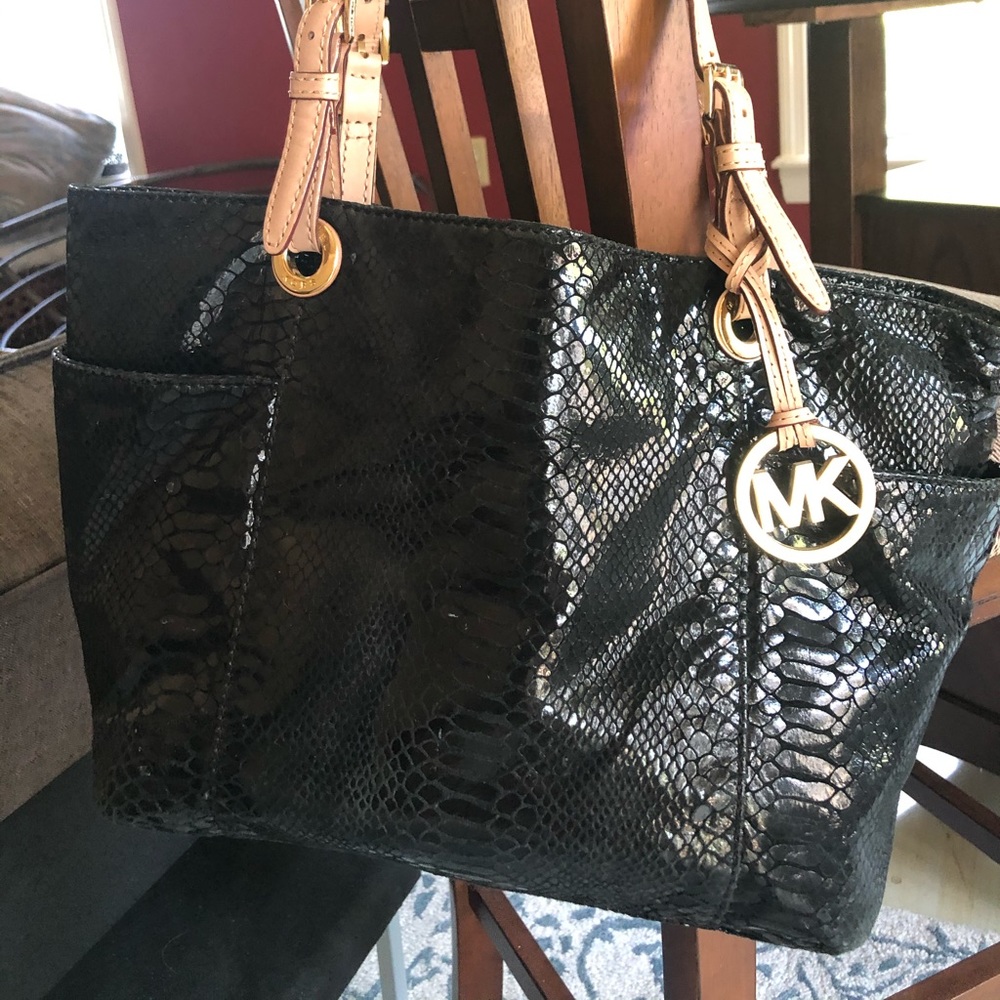 Michael Kors crocodile purse
